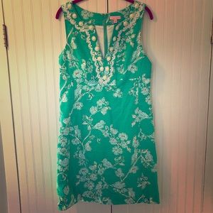 LILLY PULITZER EMBELLISHED SHEATH!
